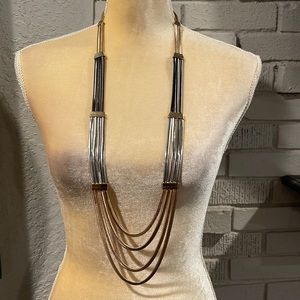 Steven Madden Long Herringbone Chain